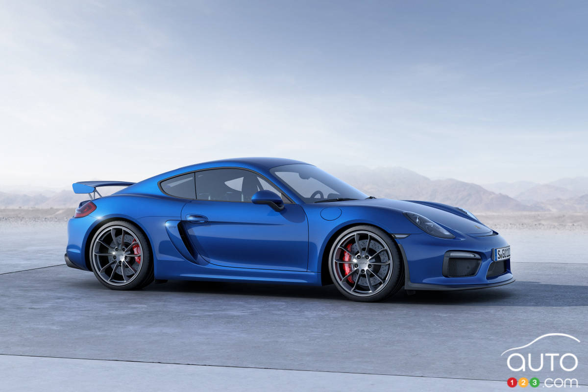 Los Angeles 2015 : la Porsche Cayman GT4 Clubsport en première mondiale